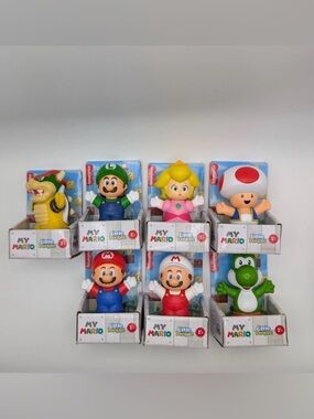 Fisher-Price , Little People , My Mario - Packaged Mario Series. Set of 7